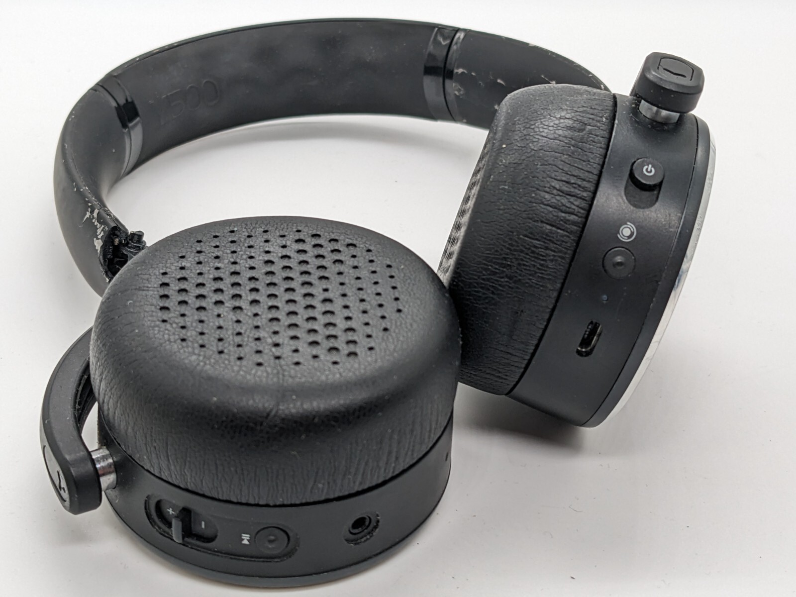 FAULTY Samsung AKG Y500 wireless headphones Bluetooth onear black L