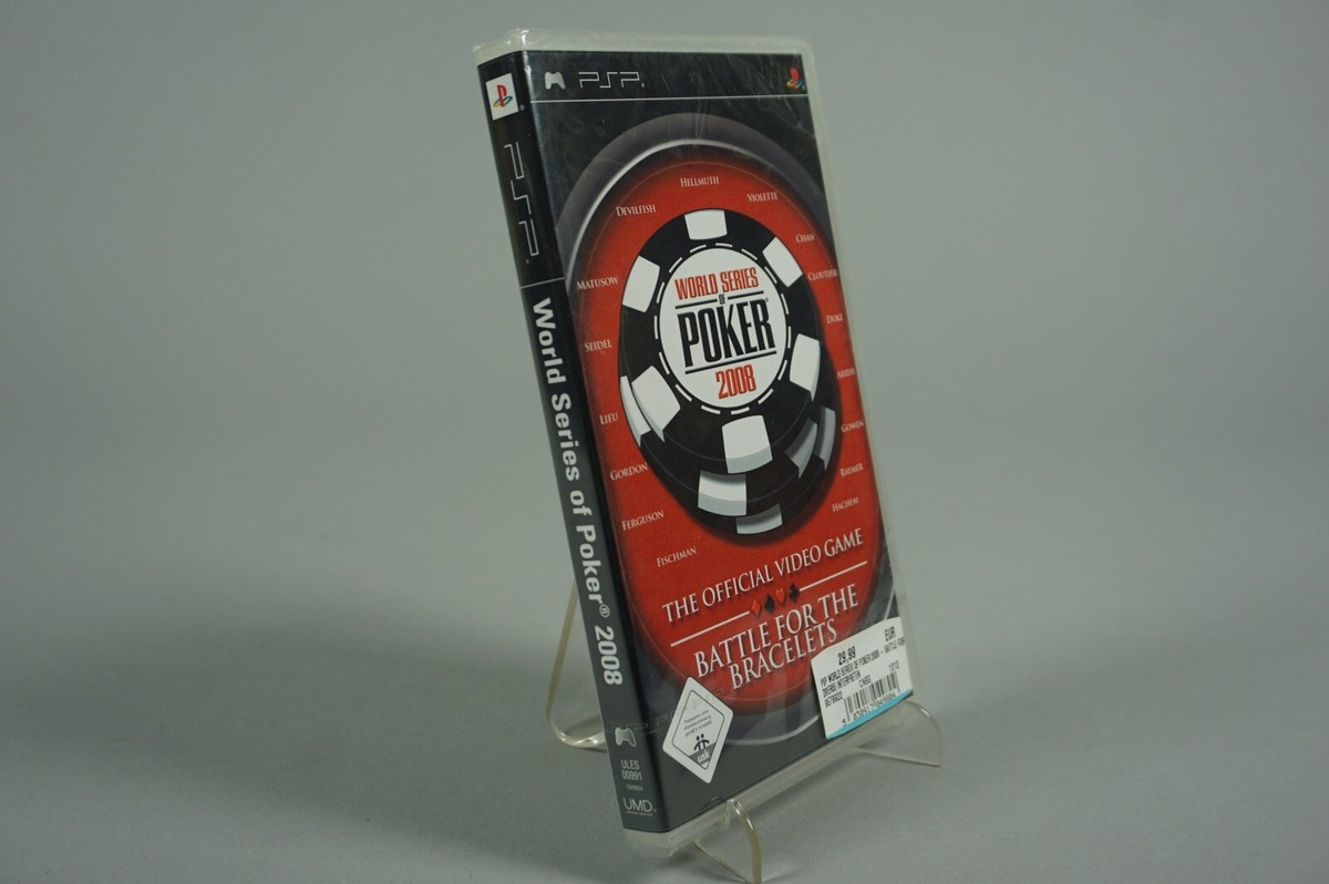 中古PSPゲームソフト 海外ソフト poker2008 World Series of Poker 2008: Battle for the Bracelets (Sony