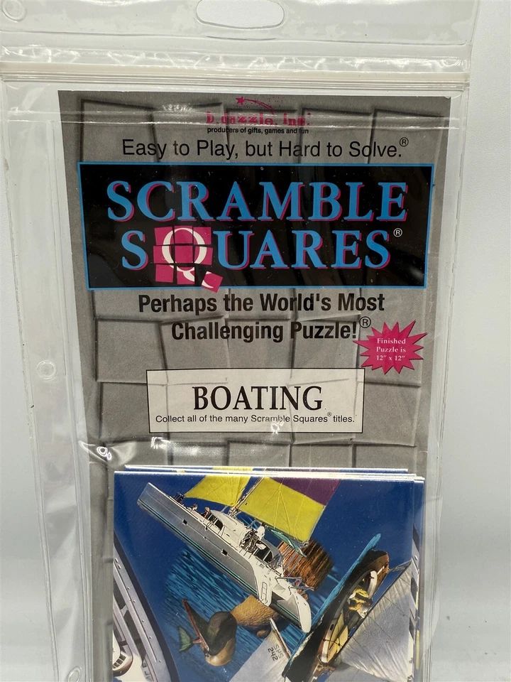 Quebra-cabeça B. DAZZLE SCRAMBLE SQUARES BARCO 12"x12" - Imagem 3 de 4