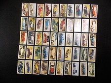 Black Cat Cigar Cards Vintage Cars 1976 Complete set 50
