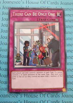 There Can Be Only One WISU-EN060 Rare Yu-Gi-Oh Card 1st Edition