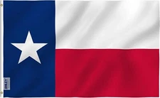 Anley Fly Breeze 4x6 Foot Texas State Flag - Texan TX Flags Polyester