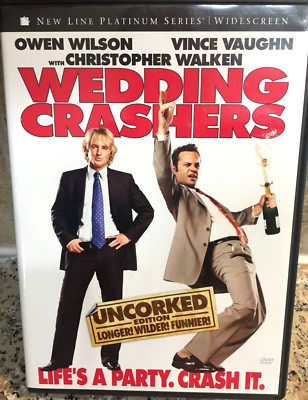 Wedding Crashers DVD Uncorked Edition / Ships  Same Day with Tracking