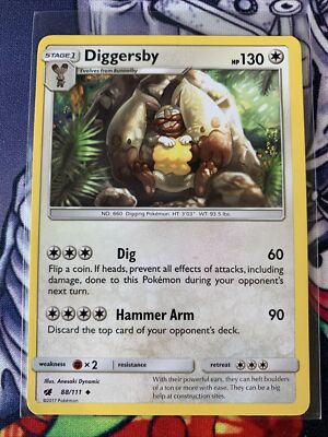 Pokemon Diggersby Força Fantasma - United Sanctuary Card Games