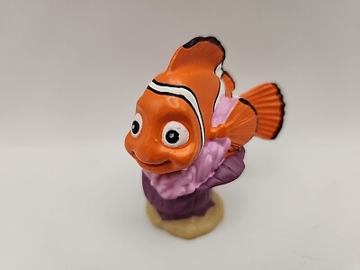 Pixar Disney clownfish finding little Nemo pink coral toy fish