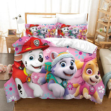 Cute Gift PAW Patrol Marshall Full Bedding Set 4pcs 