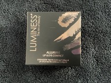 Luminess Alluring Lip and Eye Compact With Eyeshadow and Lipstick New With Box