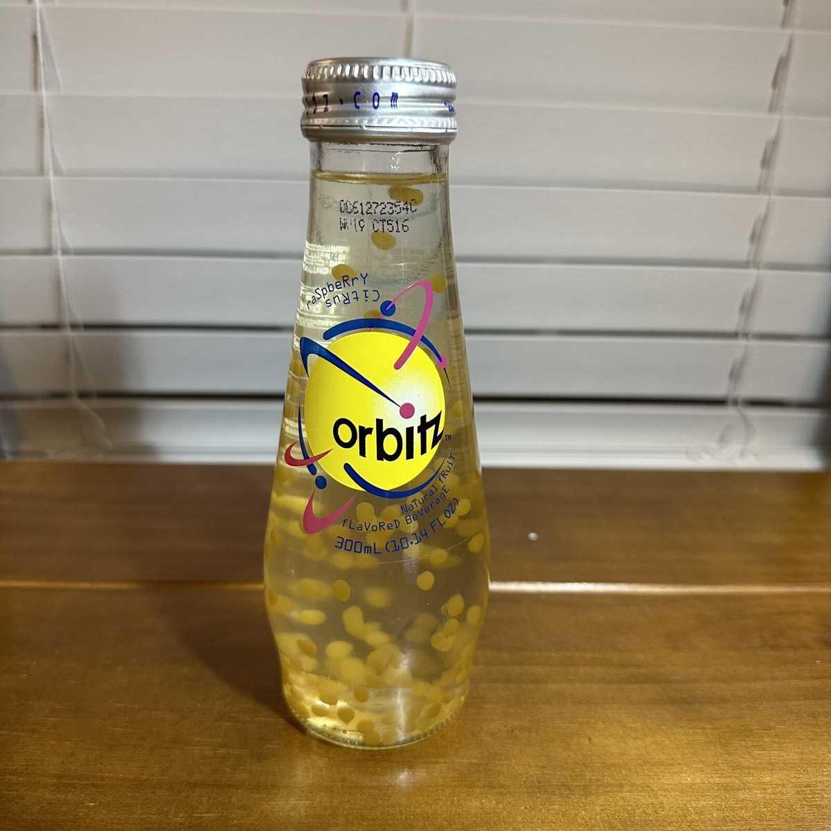 Orbitz 90's Lava Lamp Soda Drink, New, Raspberry Citrus See