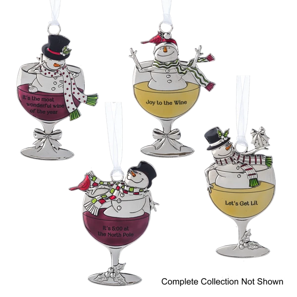 Ganz Drink and be Merry Ornament