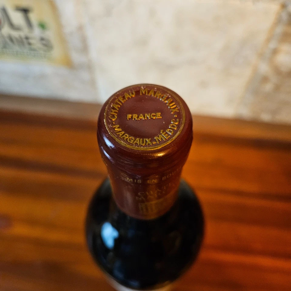 RP 98 pts! Chateau Margaux 1986 vino de Burdeos, Margaux (lista 3) Foto 3 de 3