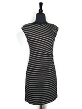 Ann Taylor Loft Striped Sleeveless Bodycon Multicolor Dress Size XSP