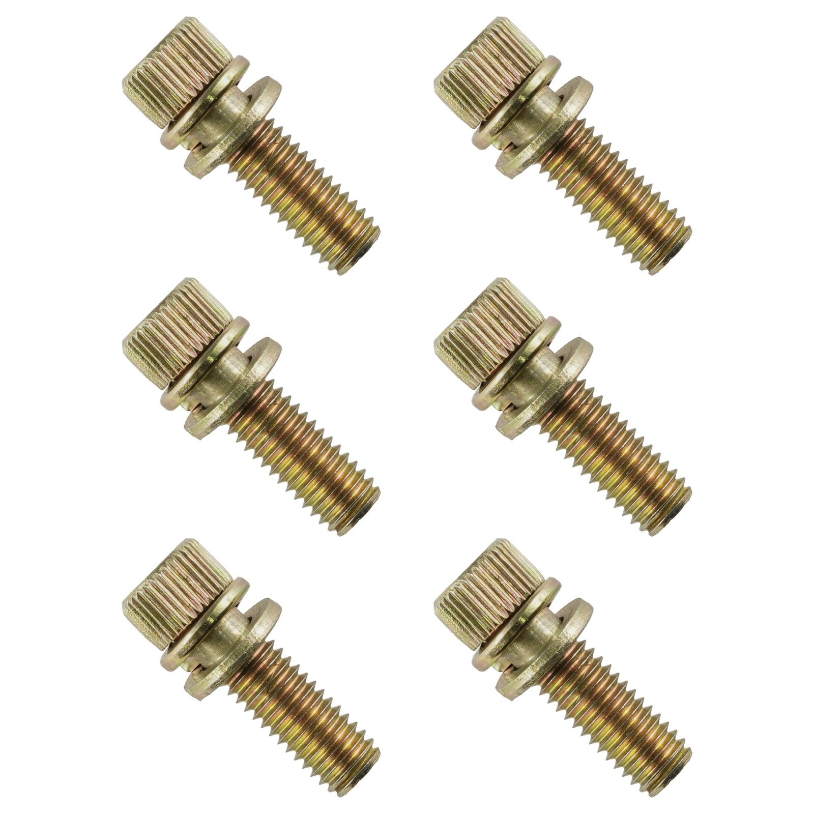 6 Exhaust Manifold Bolts Studs Screw for Polaris RZR XP / XP 4 1000
