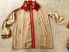 Vintage handgewebter bestickter GUATEMALTEKISCHER HUIPIL Poncho Shirt MEN