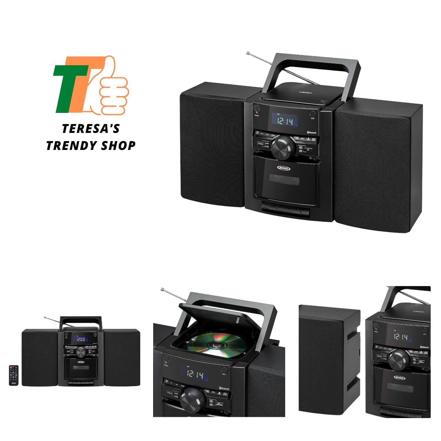 With Cassette And Digital Am/fm Radio
