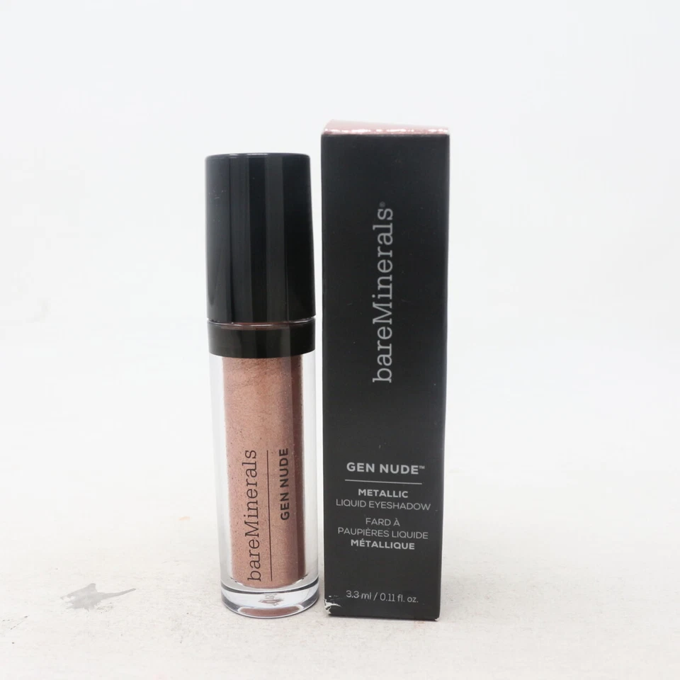 Bareminerals Gen Nude Metallic Liquid Eyeshadow 0.11oz Citrine New With Box - Image 2 of 4
