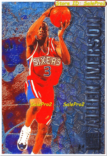 100++ ALLEN IVERSON NBA SINGLES ROOKIE INSERT GAME JERSEY SET LOT YOU PICK LIST - Picture 4 of 66