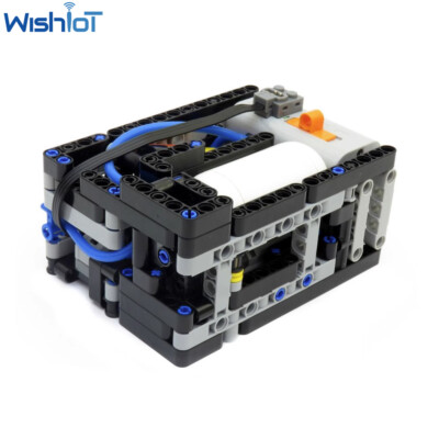 180+PCS MOC Air Compressor Building Block Kit with Battery Box for LE.GOeds 7377