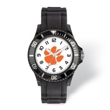 Clemson University Mens Scholastic Silicone Strap Watch Style CU170 $75.90