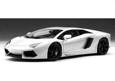 1/18 AUTOart Lamborghini Aventador LP700-4 White Bianco Isis