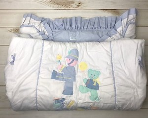 embroidered baby comforter