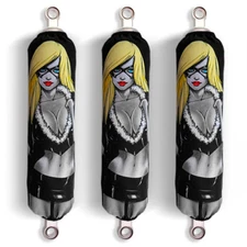 Sexy Girl Shock Covers Yamaha Raptor YFM 700 700R (Set of 3)