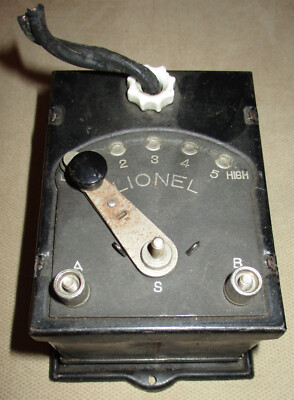 Vintage Lionel MultiVolt Model Train Transformer Type A - For Parts or Restore