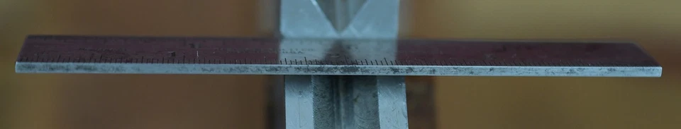 The L.S. Regla de hoja Starrett Co. de 4" para combinación cuadrada No. B4-4R EDP 50076 Foto 2 de 4