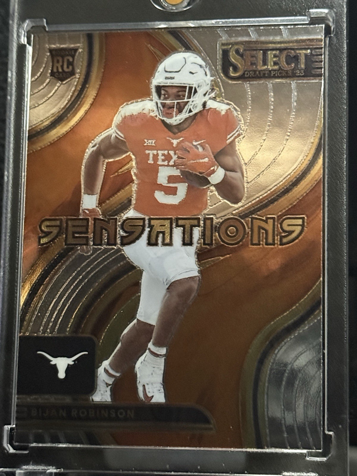 2023 PANINI -SELECT DRAFT PICKS #SEN-BR SENSATIONS *RC BIJAN ROBINSON *LONGHORNS