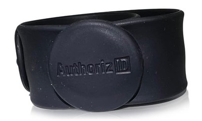 2   26 Bit H10301 125 KHz Black Slap On Proximity Wristbands AuthorizID... 