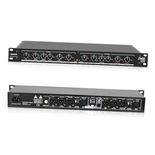 Professional 2/3 Way Stereo/4 Way Mono Crossover with XLR Input and Output, 