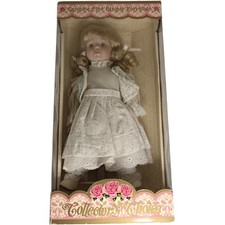 Collector's Choice Bisque Porcelain Doll Limited Edition Boxed Preloved