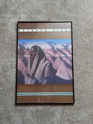 Vintage Maynard Dixon  Earth Knower  Framed Poster