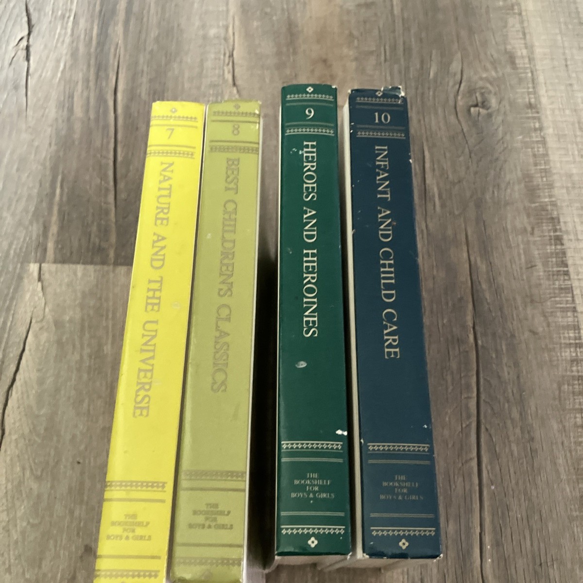 The Bookshelf For Boys And Girls, 10 Volume Incomplete , Vintage