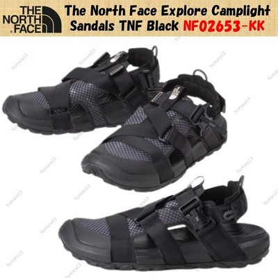 The North Face Explore Camplight Sandalen TNF Schwarz NF02653-KK Herren Gr.