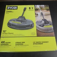 RYOBI 12". 2,300 PSI Electric Pressure Washers Surface Cleaner