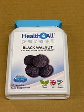 90 x Health4All Black Walnut 2000mg Vegan Capsules (BBE: 01/05/2026)