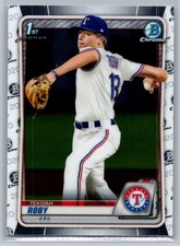 2020 Bowman Draft #BD-76 Tekoah Roby Chrome *RA