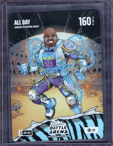 Bo Jackson Battle Arena All Day Colosseum Battlefoil Ice Debut SSP CBF-422