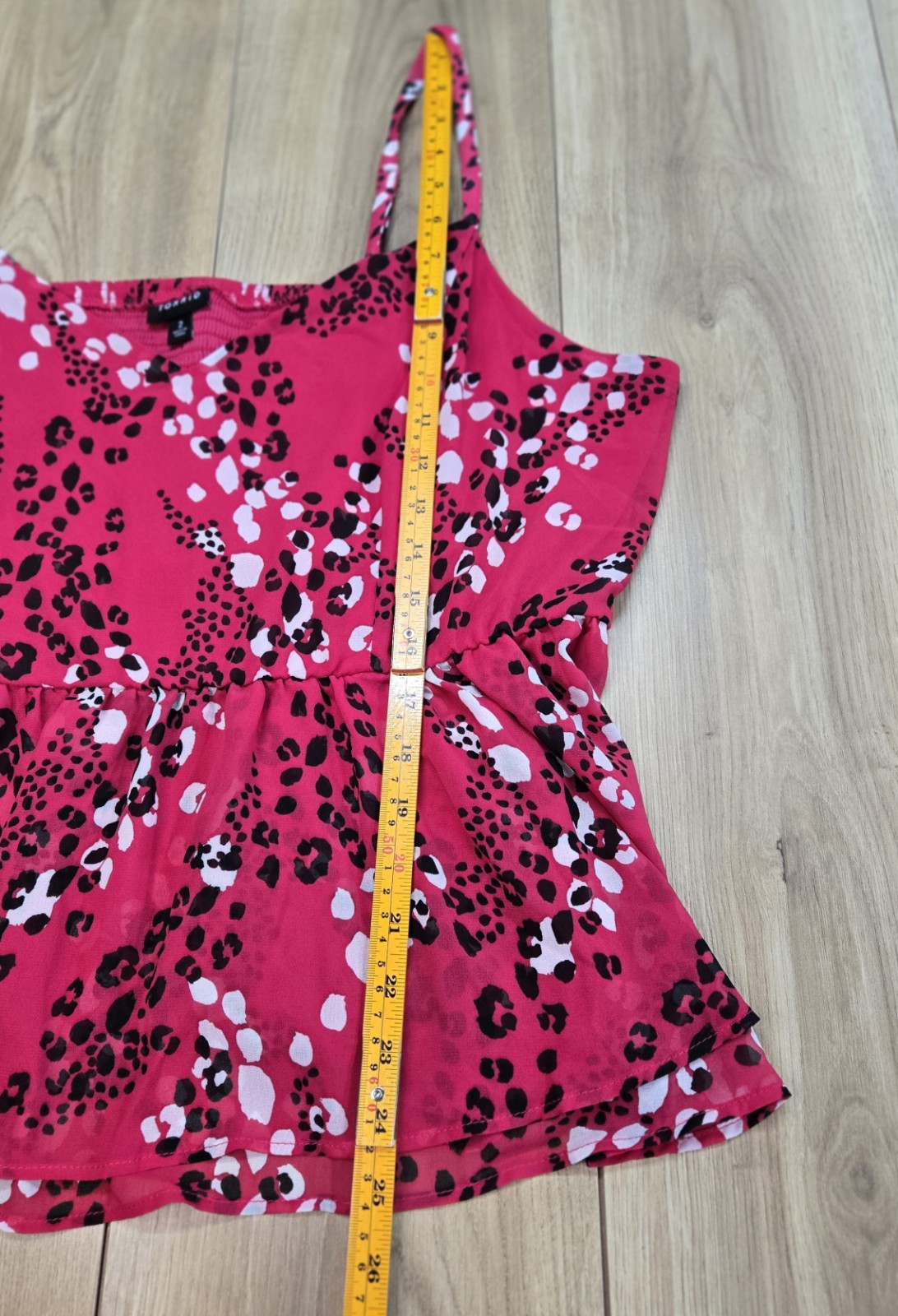 Torrid Printed Adjustable Spaghetti Strap Blouse … - image 4