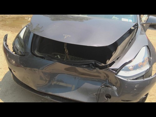 TESLA 3 2023 Fuel Filler Door 643595 - Picture 7 of 12