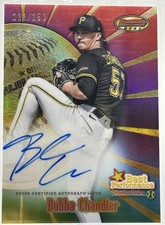 2025 Bowman Best Best Performance Bubba Chandler Auto /250 Pirates