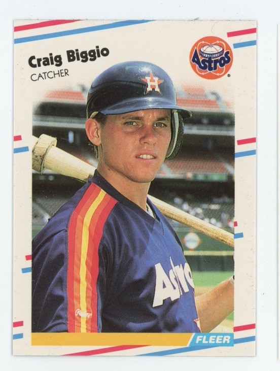 1988 Fleer Update Craig Biggio #U-89 Mint HOF