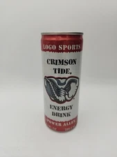 Crimson Tide Energy Drink 8.4oz Logo Sports Power Alley Can  VHTF