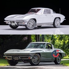 1:18 NOREV Chevrolet Corvette Sting Ray C2 muscle car alloy model car