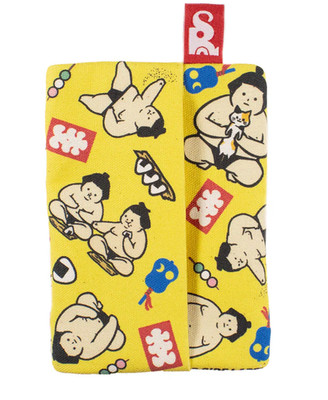 B - SIDE LABEL Tissue Pouch / Sumo Wrestler