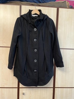 Women Max Mara Coat Black  L