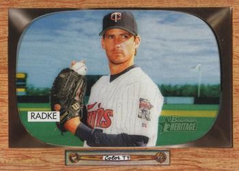 2004 Bowman Heritage Brad Radke #14 Minnesota Twins