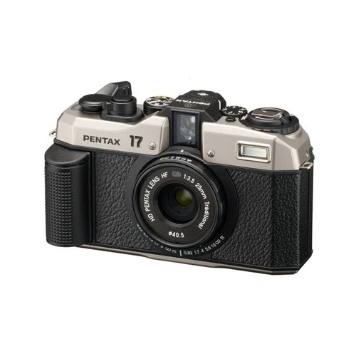 Pentax 17 F3.5 25mm Half-Frame Film Camera (Dark Silver) (Refurbished)