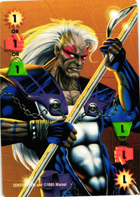 1995 Fleer Marvel Over Power Trading Card Game Century