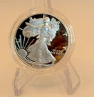 2002-W American Eagle Silver Proof Coin in Box & COA US Mint Bullion